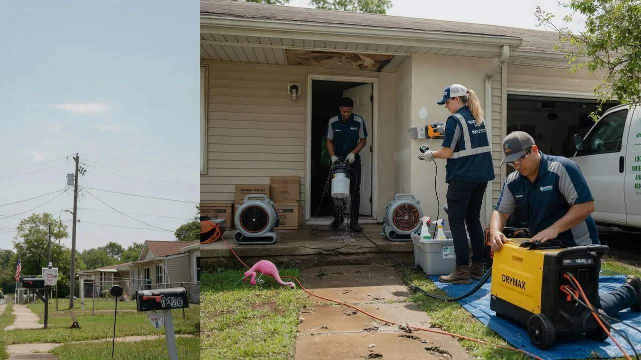 Storm Damage Water Removal in Redwater, TX near me